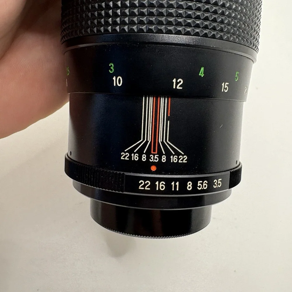 Vintage Vivitar Auto 62-200mm Telephoto Lens Film Photography Made In Japan‎